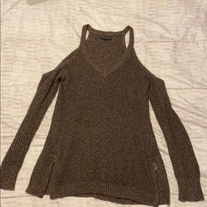 AEO Cold Shoulder Knit Sweater
